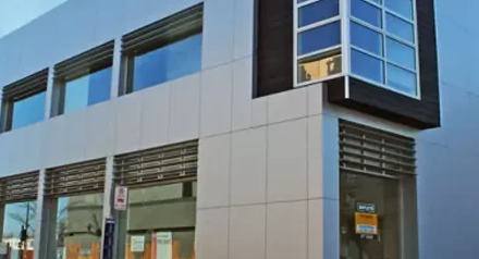 Acp cladding work contractors in hyderaba